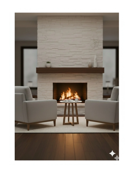 Salon & Oturma Odası İçin 40 cm Beyaz MDF Tabla Gürgen Ayaklı Yan Sehpa